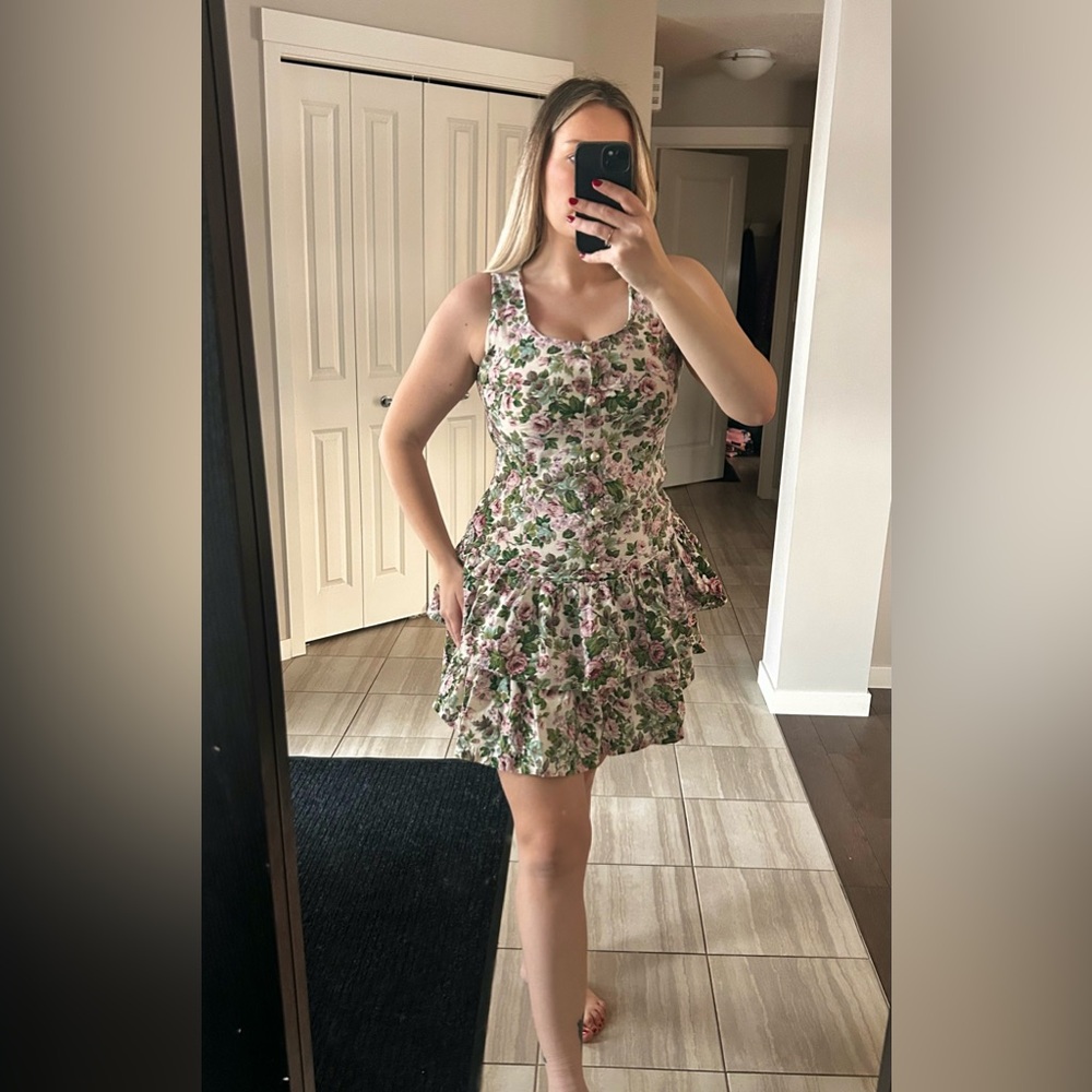 Floral Sleeveless Dress
